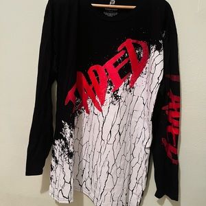 FADED BLACK Men’s Long sleeve Shirt